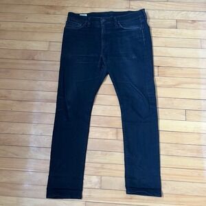 Levis 510 Mens Skinny Fit Jeans Black WaterLess Denim W38 L32 Pants